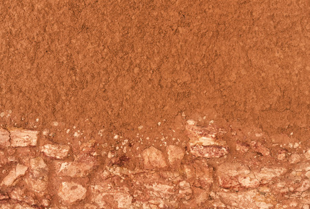 Layer of soil underground
