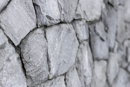 stone wall textureの写真素材