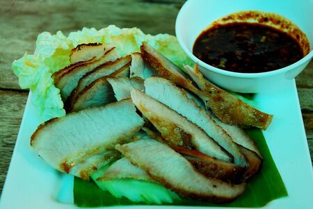 Thai food Barbecueの写真素材