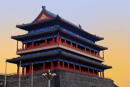Forbidden city in Beijing の写真素材