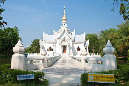 Thai temple style architectureの写真素材