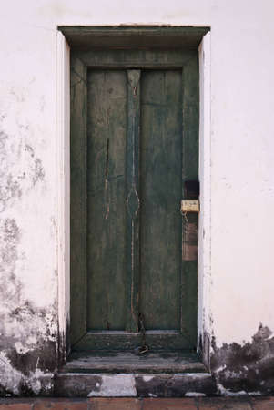 Thai style door, Wat LuangLuang Phor Sod Kayaramの写真素材