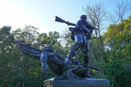 Mississippi Monument, Gettysburg National Military Parkのeditorial素材