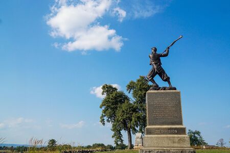 Gettysburg National Military Parkのeditorial素材