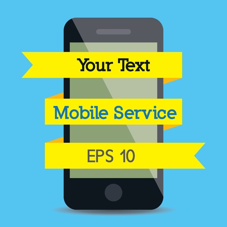 Mobile Service のイラスト素材