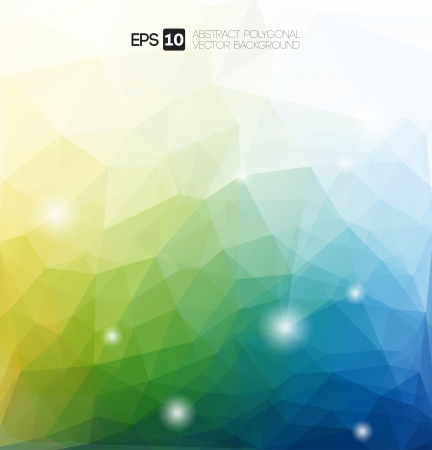 Abstract polygonal geometric background のイラスト素材