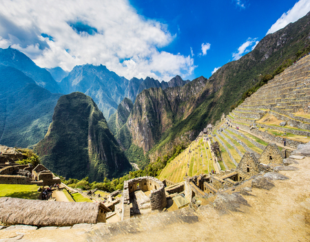 Machu Picchu Lost city of Inkasの写真素材