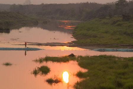 Fishing timeの写真素材