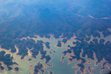 Nan river   high viewの写真素材