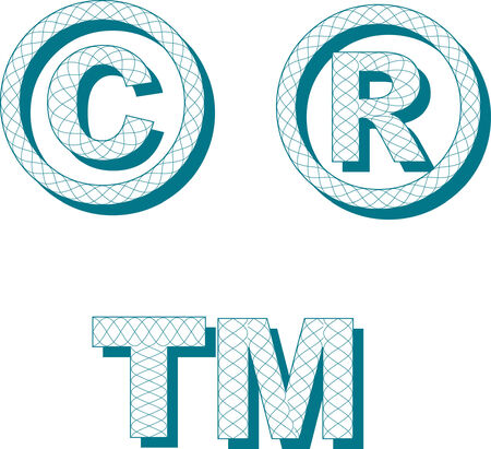 Guilloche style font for diploma or certificate (13 of 13)のイラスト素材