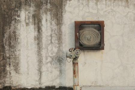 abandoned fire hydrantの写真素材