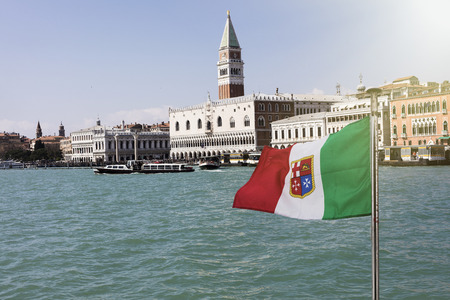 Around the world. Romantic city on the water. Mediterranean ancient city Venice.の写真素材
