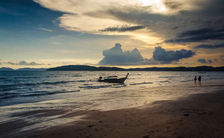 Sunset at Krabiのeditorial素材