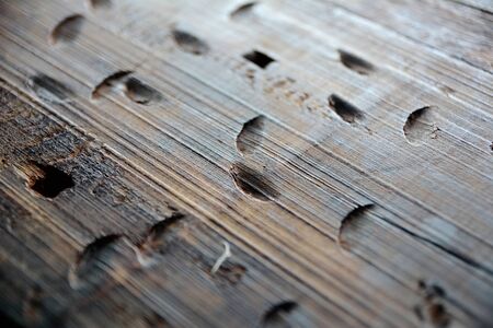 wooden grain texture show detail selective blur