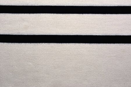 Black and white cotton fabric color. Abstract texture background.の写真素材
