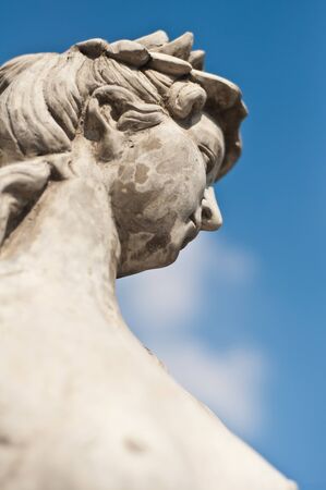 Statue of a nude woman の写真素材