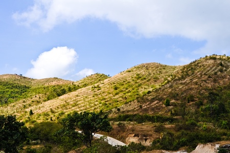 Mountain in Thailandの写真素材