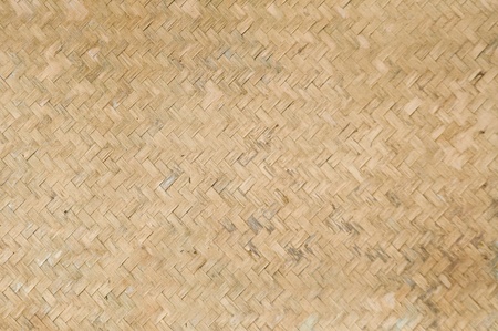 Old bamboo handcraft texture の写真素材