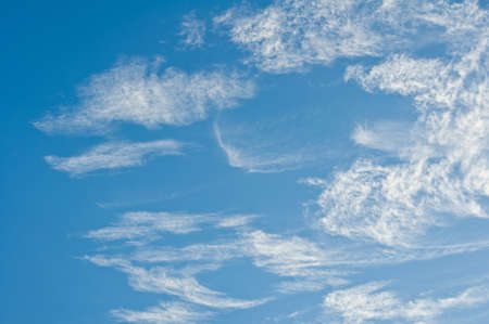 Cloud on the blue skyの写真素材