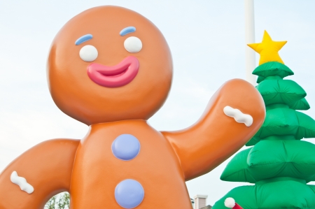 Ginger bread man for Christmas celebrationのeditorial素材