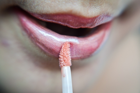 Professional Make-up  Lipgloss  Lipstick の写真素材