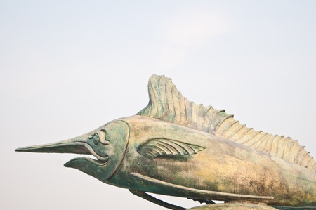 Sailfish statueの写真素材