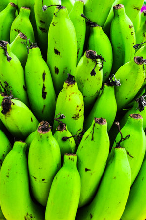 Raw bananasの写真素材