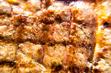 Texture of grilled wagyu beefの写真素材