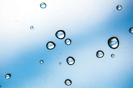Droplet of water patternの写真素材