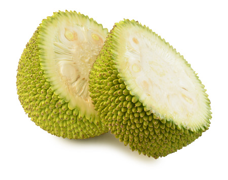 Jackfruit isolated on white background