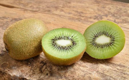 kiwi on  backgroundの写真素材