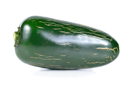 pepper isolated on white backgroundの写真素材