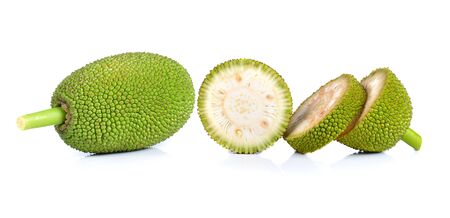 Jackfruit isolated on white background
