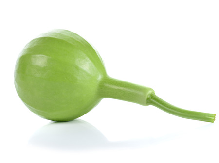 Calabash on white backgroundの写真素材