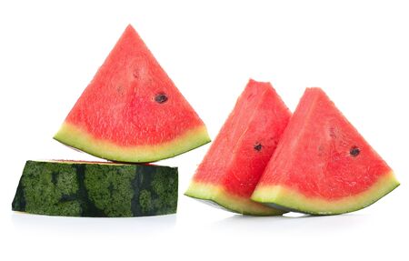 Watermelon isolated on white background.の写真素材