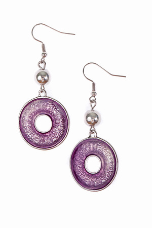 Earrings の写真素材