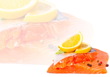 fish salmonの写真素材