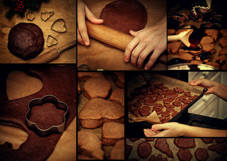Gingerbread cookiesの写真素材