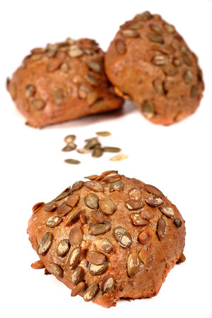 fresh bread and wheatの写真素材