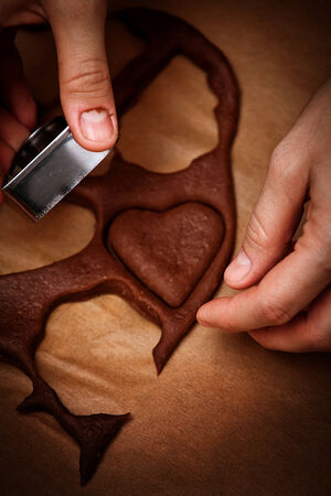 Gingerbread cookiesの写真素材