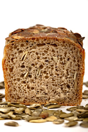 fresh bread and wheatの写真素材