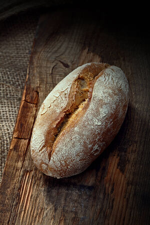 fresh bread and wheatの写真素材