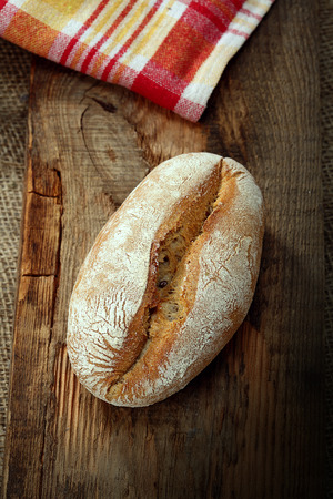 fresh bread and wheatの写真素材