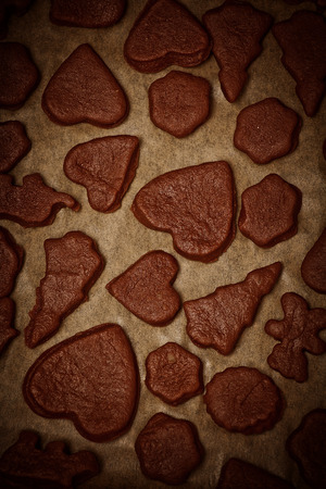 Gingerbread cookiesの写真素材