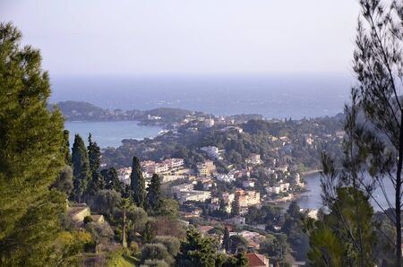 Distant view on the part of Niceの写真素材