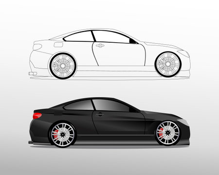 city ââcar concept illustrationのイラスト素材