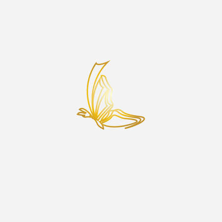 Beauty Butterfly Vector icon designのイラスト素材