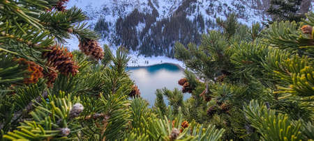 Blue lake pass - Coloradoの写真素材