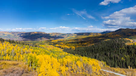 Colorado Fall Colorsの写真素材