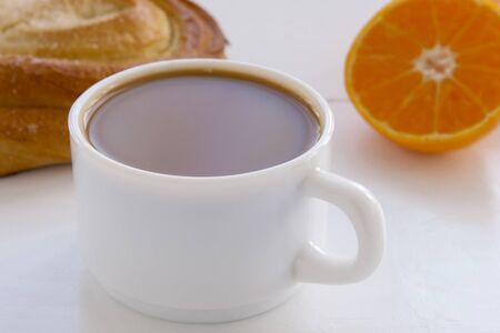 White coffeeの写真素材
